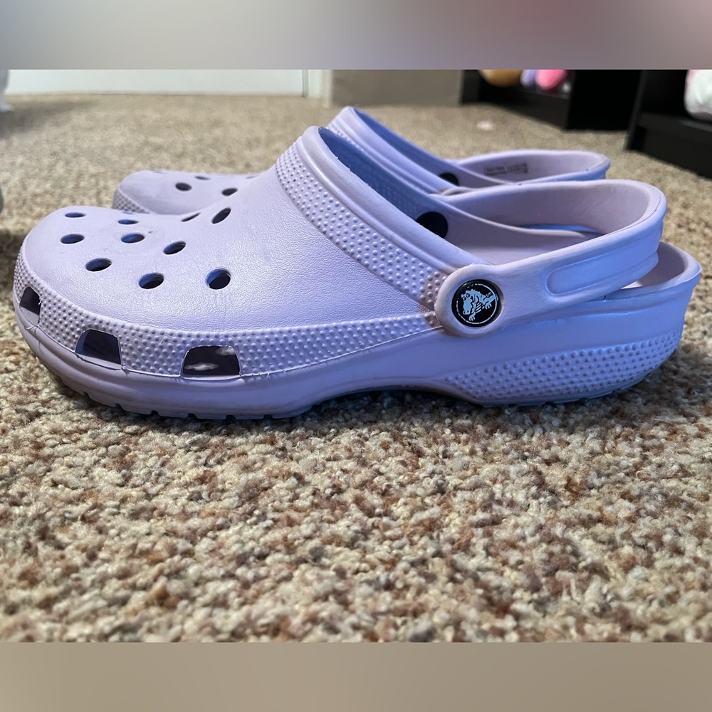 croc classic clogs lilac